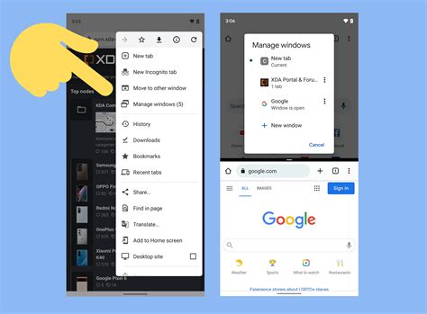 google chrome  testing multiple windows  android  tab page   mute button  global
