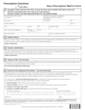 printable united healthcare prescription claim form templates