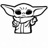 Yoda Decals Mandalorian Joda Unavailable sketch template