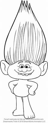 Trolls Guy Diamond Coloring Pages sketch template