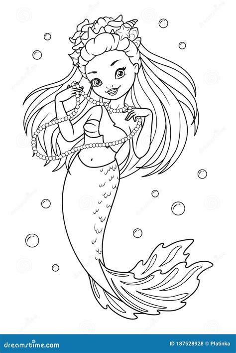 easy beautiful mermaid mermaid coloring pages