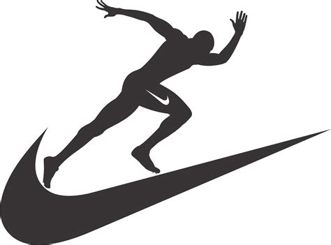 track and field logo nike