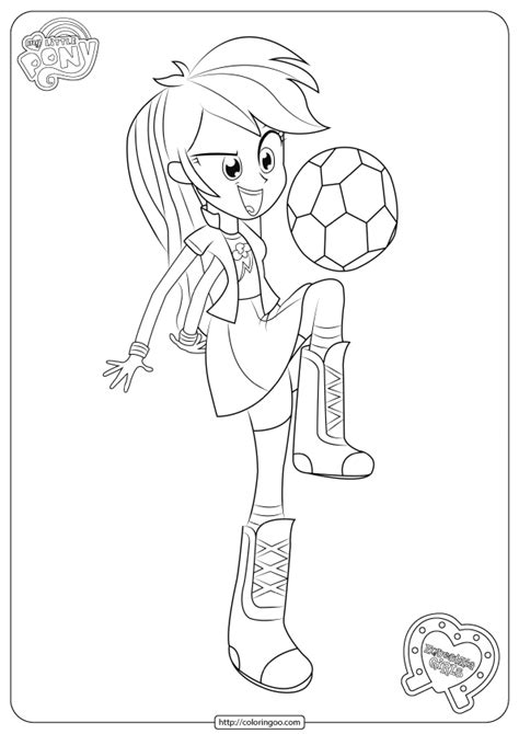 mlp rainbow dash equestria girls coloring pages coloring pages