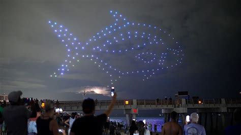 pompano beach firefly drone shows youtube