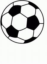 Soccer Printable Coloring Balls Pages Kids Popular sketch template