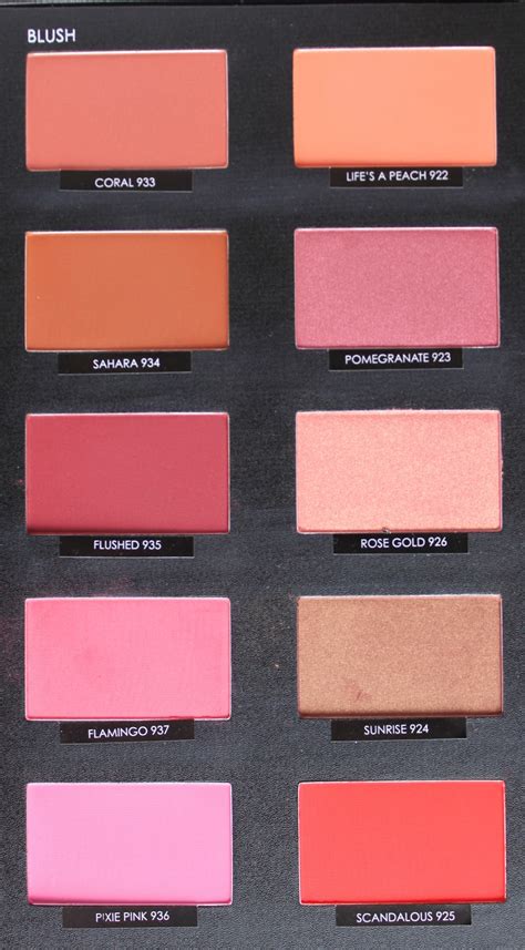 complete sleek blush swatches   obsessed