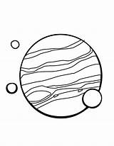 Jupiter Moons sketch template