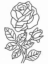 Coloring Pages Roses Rose Flowers Drawing Colouring Print Rosas 321coloringpages Flower Birthday Happy Gif Dibujos Rosa Con Mosaic Adult Fiori sketch template