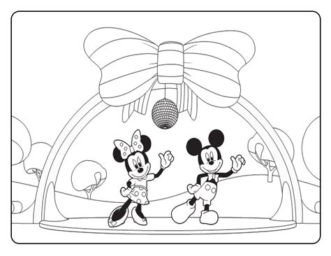 mickey mouse clubhouse coloring pages  coloring pages  kids