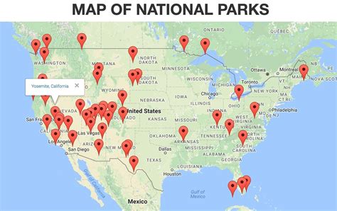 weekend project map pics     national parks hiking