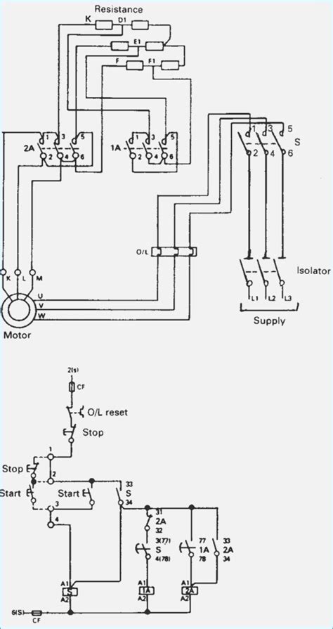 eaton motor starter wiring diagram