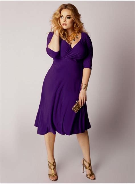 Bbw Redhead In Purple Dress R Postanything