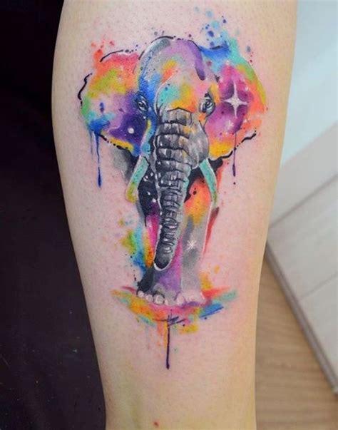 elephant tattoo designs 31 elephant thigh tattoo watercolor elephant