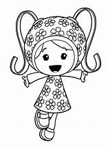 Umizoomi Coloring Pages Kids Color Print sketch template