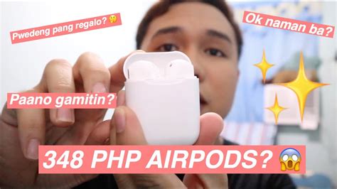 tws airpods unboxing  review apple airpods dupe youtube