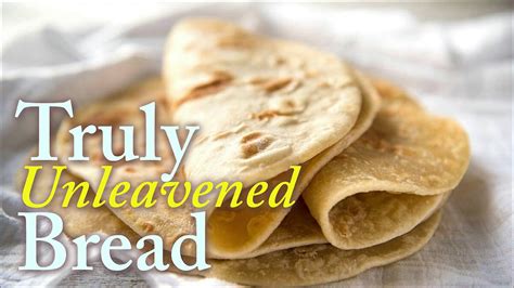 fresh easy unleavened bread  passover simple