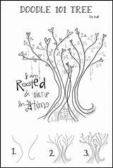 Bible Doodle Scripture Christ Journal Doodling Rooted Doodles Drawing Coloring Journaling Tree Colouring Pages Colossians Drawings Trees Verses Lettering 1arthouse sketch template