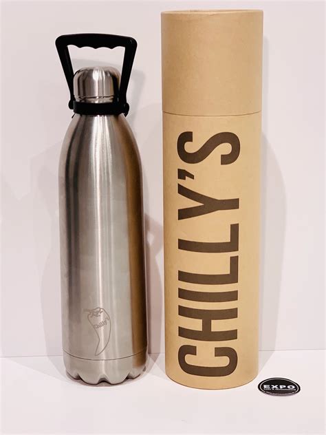 Chillys Bottle 1 8l Silver · Expo Enschede