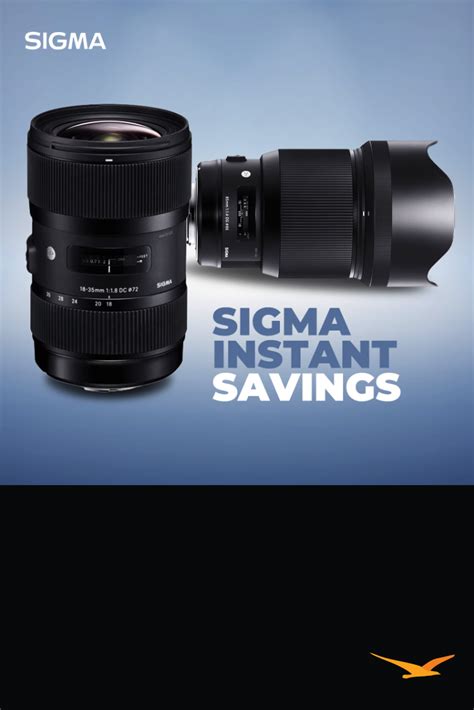 get instant savings on lenses to enliven your photography