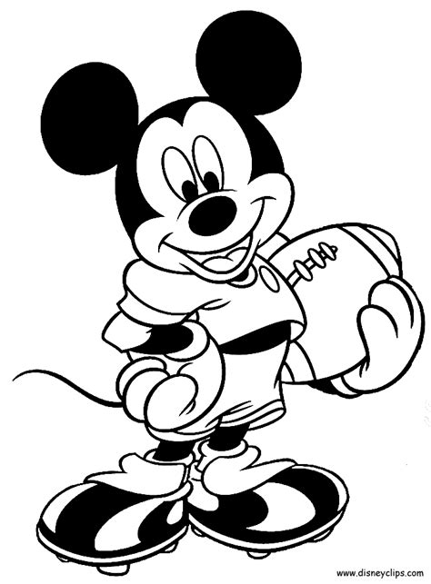 mickey mouse  friends coloring pages coloring home