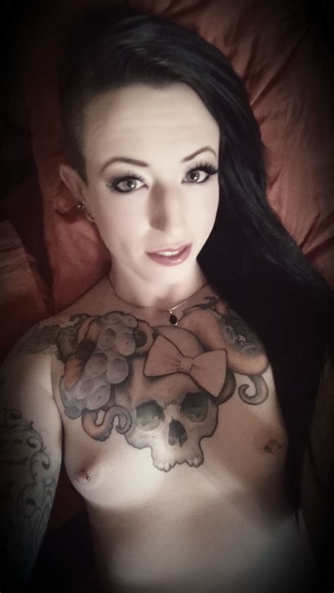 Pale And Tattooed With Pretty Pierced Nipples Check Out My Latest