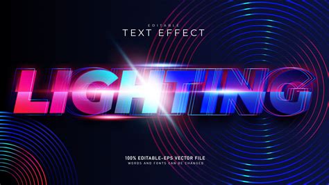 glowing text effect graphicsfamily