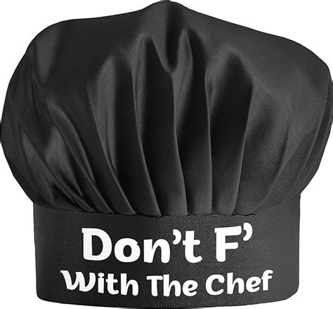 funny chef hat dont    chef adjustable kitchen cooking hat