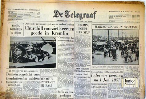 de telegraaf van zaterdag  april     een echte krant van de geboortedag