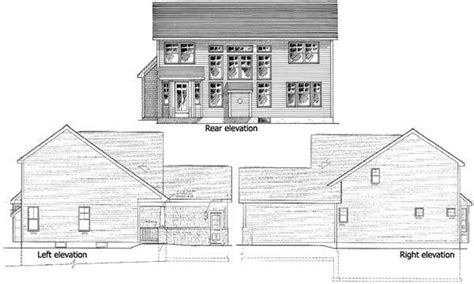 story bungalow  options jf architectural designs house plans