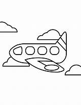 Avion Buscando sketch template