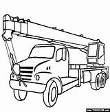 Truck Coloring Boom Pages Trucks Semi Clipart Bucket Crane Drawing Cliparts Mack Color Plow Thecolor Drawings Garbage Printable Library Getdrawings sketch template