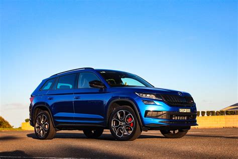 skoda kodiaq rs adds diesel  hot suv playbook