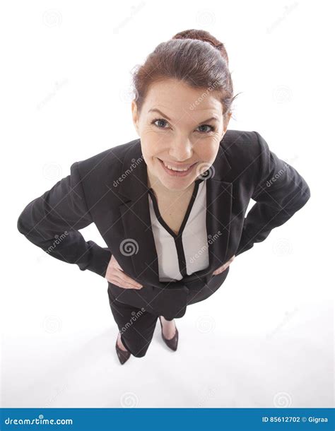 young business woman     isolated stock photo image  length female