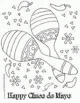 Maracas Coloring4free Worksheet Everfreecoloring sketch template