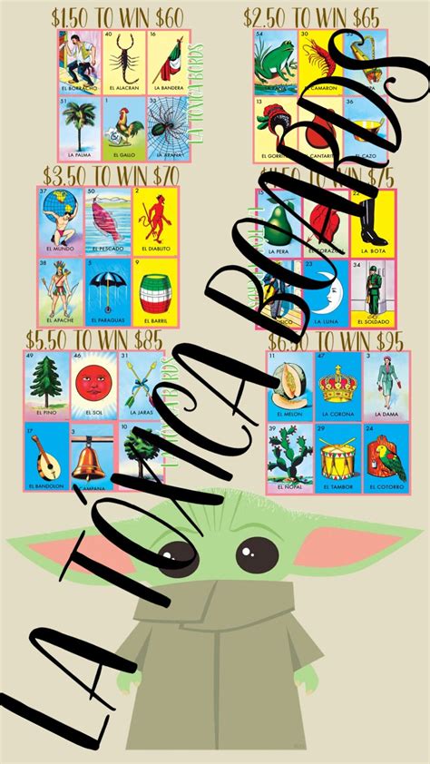 loteria digital game etsy