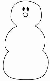 Sneeuwpop Knutselen Kerst Bord sketch template