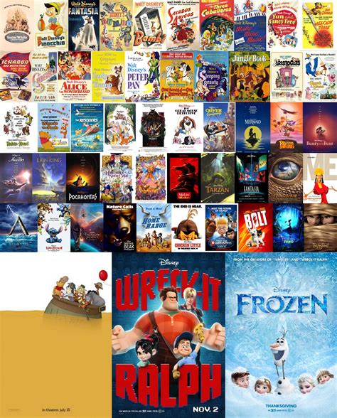 Every Disney Poster Disney Movie Posters Disney Movies Disney Freak
