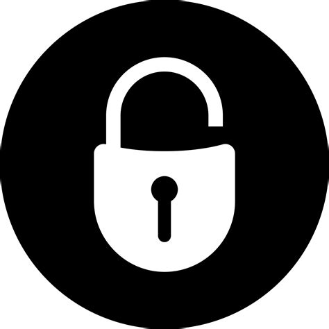 lock icon clipart  png