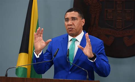 Prime Minister The Most Hon Andrew Holness – Jamaica Information Service