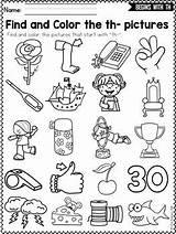 Th Kindergarten Worksheets Activities Digraphs Phonics Consonant sketch template