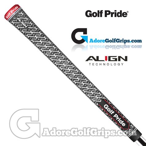 golf pride  grip full cord align grips black white red