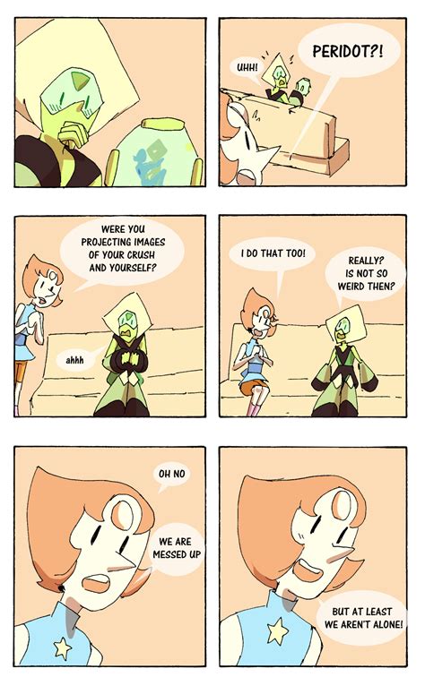 Pearl And Peridot Has Things In Common Steven Universe Know Your Meme
