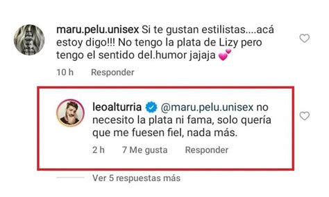 Leo Alturria Encontró Los Chats Lizy Tagliani Que Prueban Las