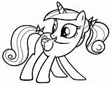 Pony Little Coloring Pages Cadence Twilight Sparkle Princess Sunset Shimmer Drawing Alicorn Maddie Liv Color Armor Shining Getcolorings Drawings Getdrawings sketch template