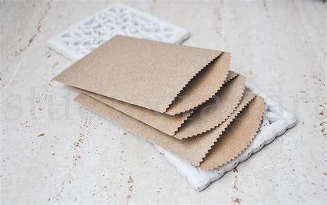 kraft paper bags small seed packets  wedding favors etsy uk