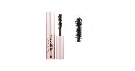 too faced better than sex mascara every single mascara you can find