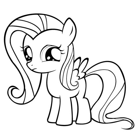 fluttershy coloring pages  coloring pages  kids