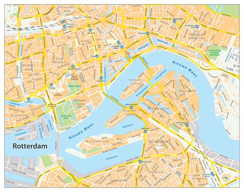 rotterdam central map