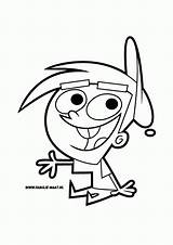 Coloring Timmy Turner Pages Popular Printable sketch template