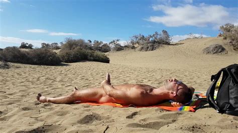 Jerking Off In The Dunes Of Gran Canaria Redtube